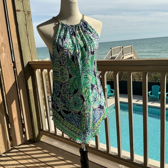 Lilly Pulitzer Bowen Halter Tank - Picture 7 of 12